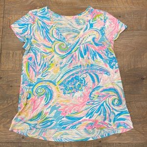 Lilly Pulitzer Vneck T-shirt M